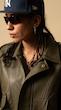 raw leather jacket