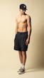 Pleated shorts