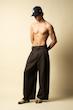 pleated trousers
