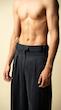 pleated trousers