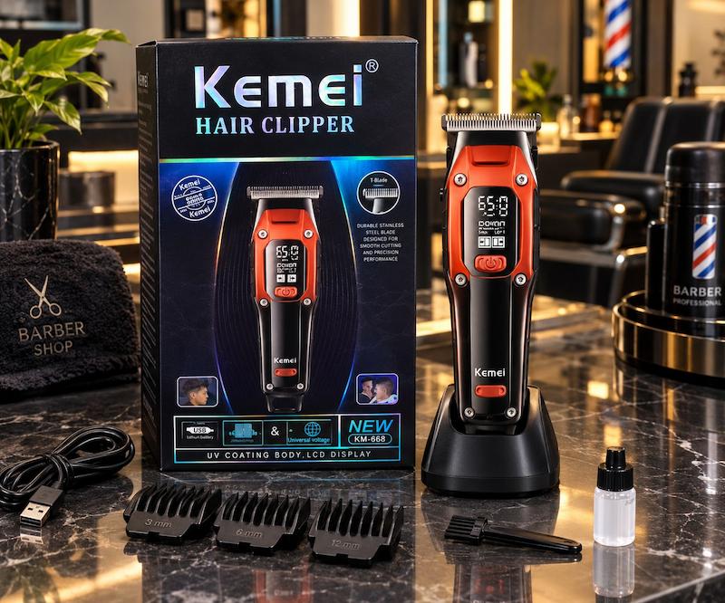 ماشین اصلاح حرفه ای kemei 