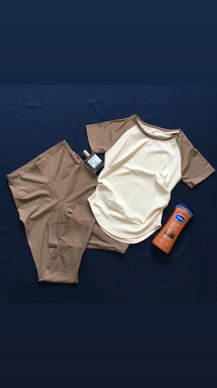 تیشرت و لگ دخترانه