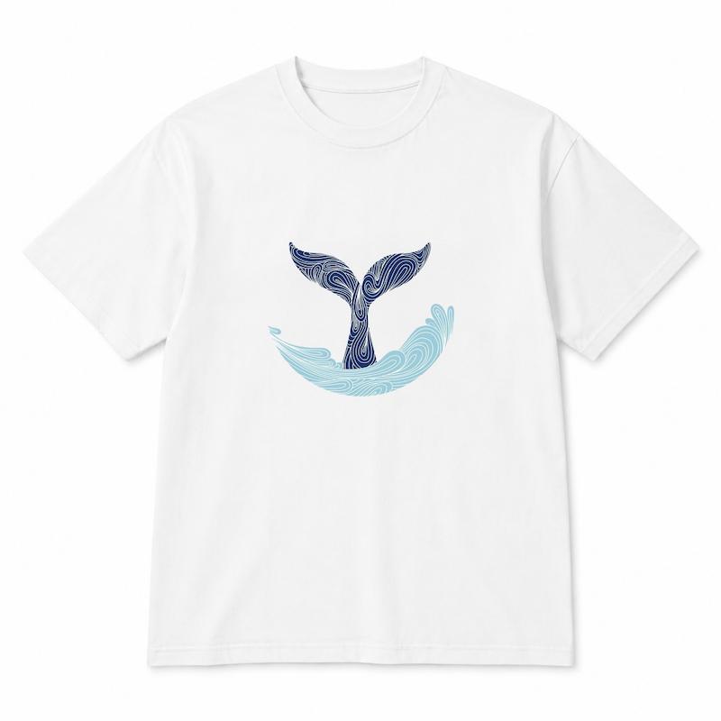 تيشرت whale tail