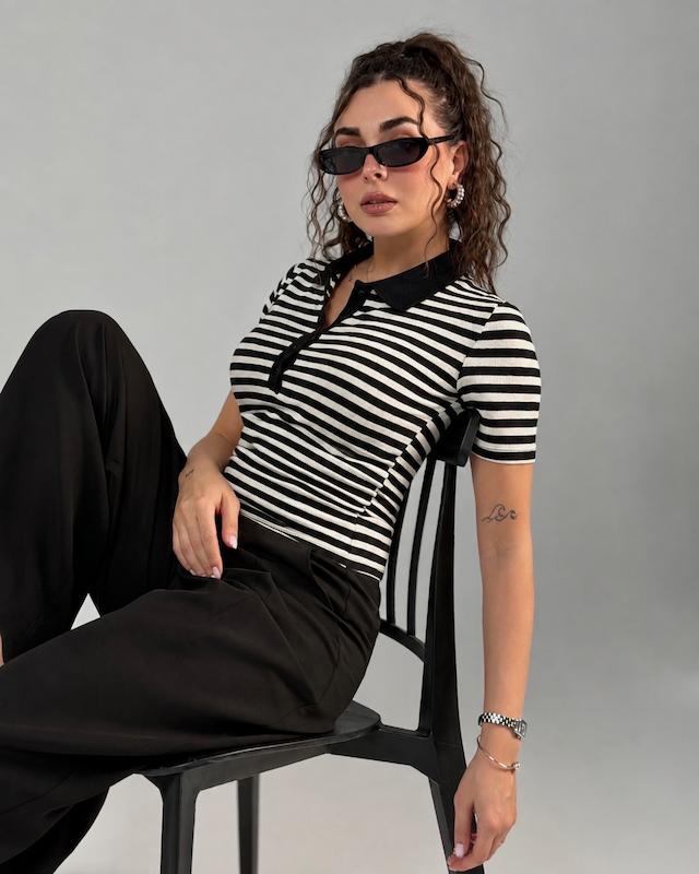 پولوشرت stripe 