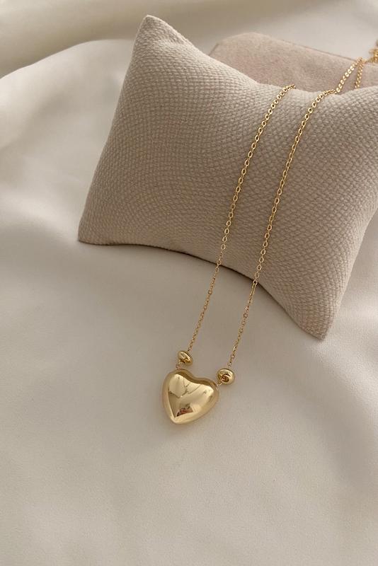 گردنبند قلب و گوی