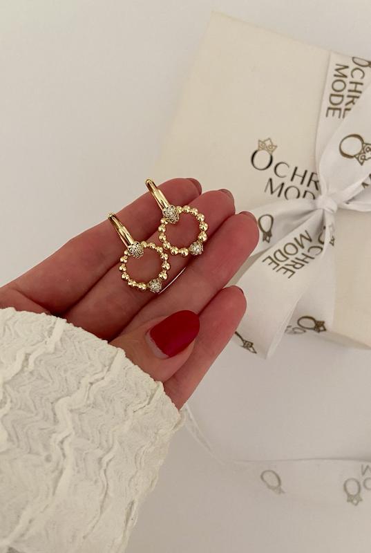 گوشواره گوارسه نگینی