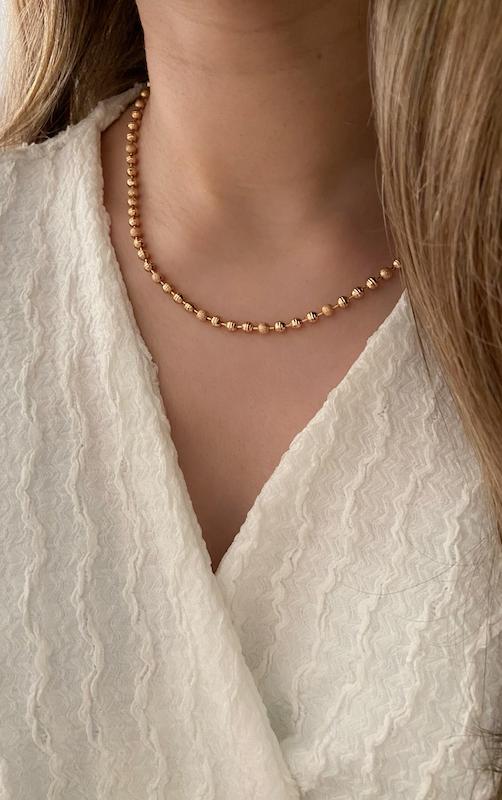 گردنبند البرنادو تراش دار