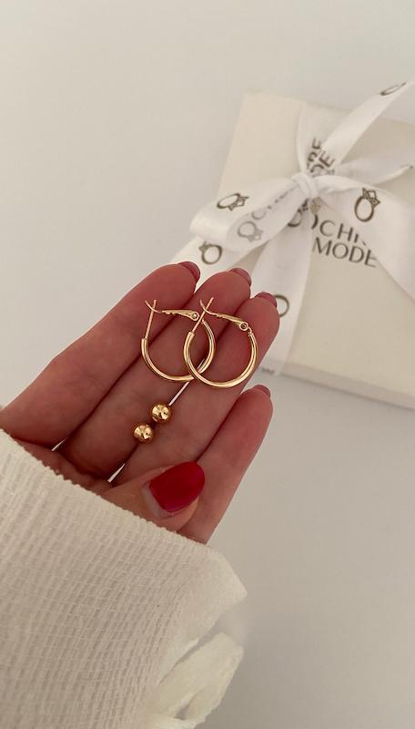 گوشواره حلقه ای فنری