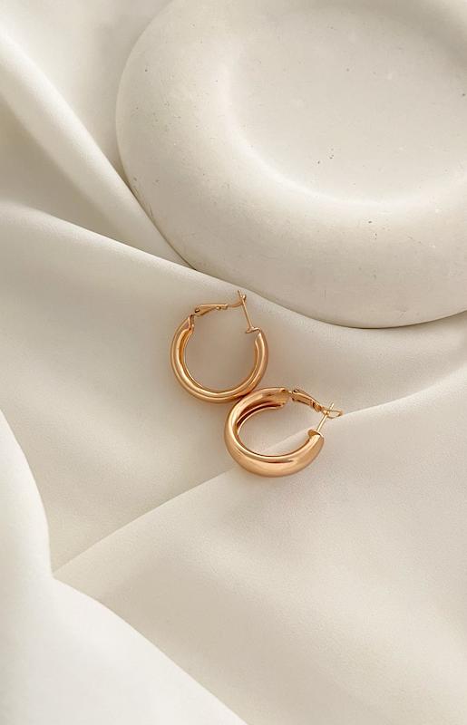 گوشواره حلقه ای پهن
