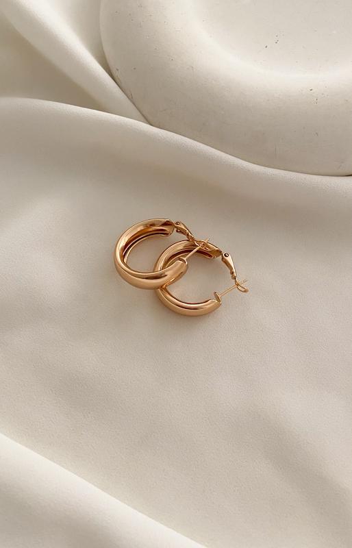 گوشواره حلقه ای پهن