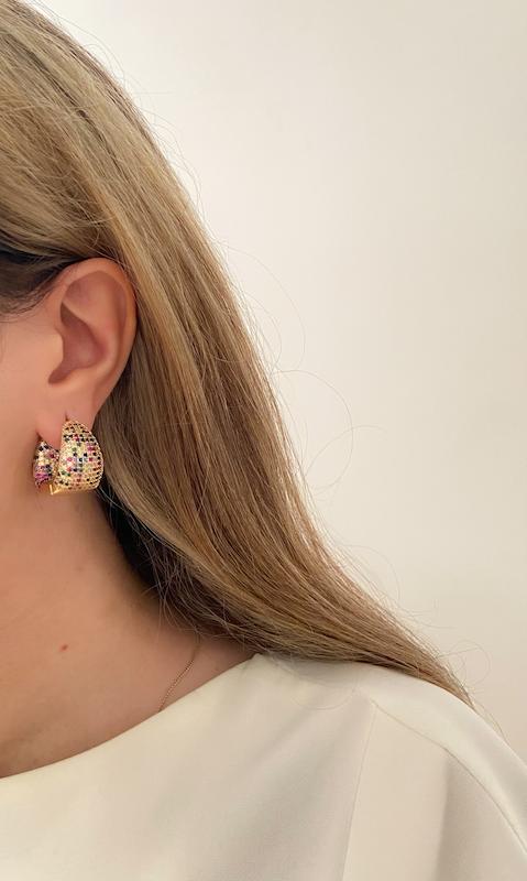 گوشواره جواهری کالرینو