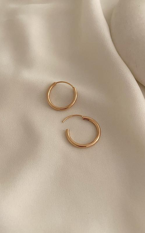 گوشواره حلقه ساده نارا