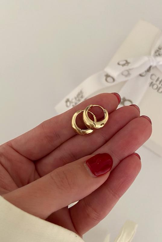گوشواره حلقه ساده دامله
