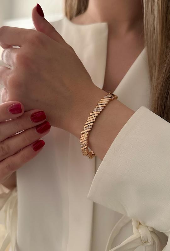 دستبند ویو نگینی