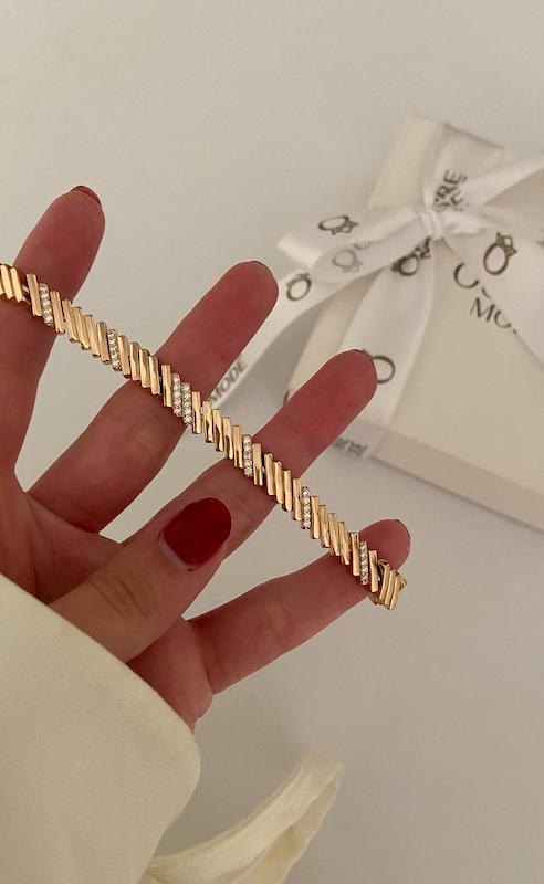 دستبند ویو نگینی