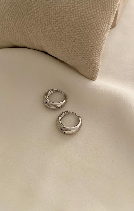 گوشواره حلقه ای دامله سیلور