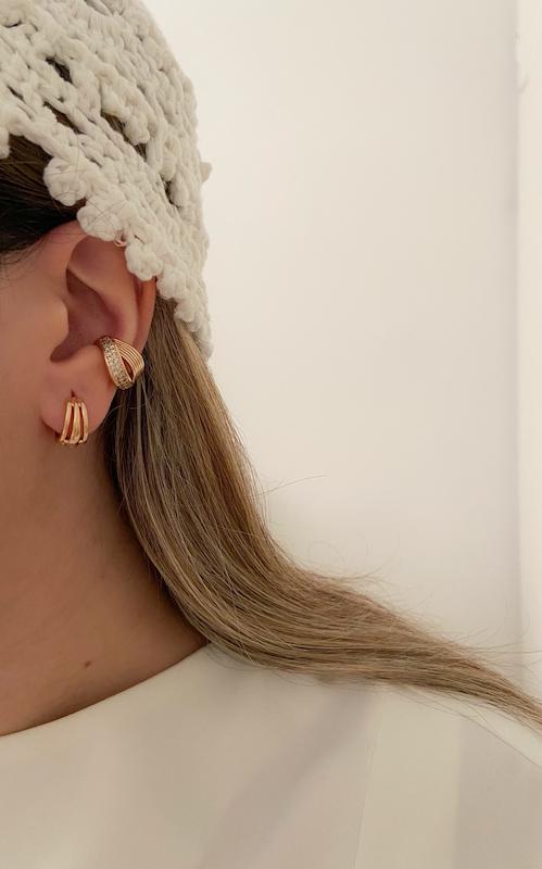 گوشواره سه حلقه ساده