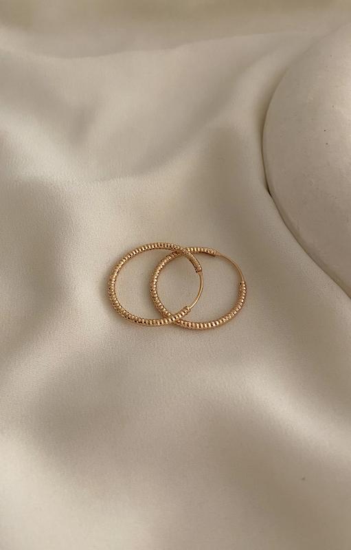 گوشواره حلقه ای شاینی