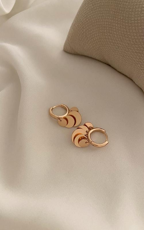 گوشواره آبشاری پولک دار