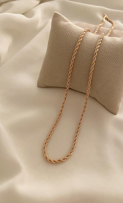 گردنبند طنابی 60cm