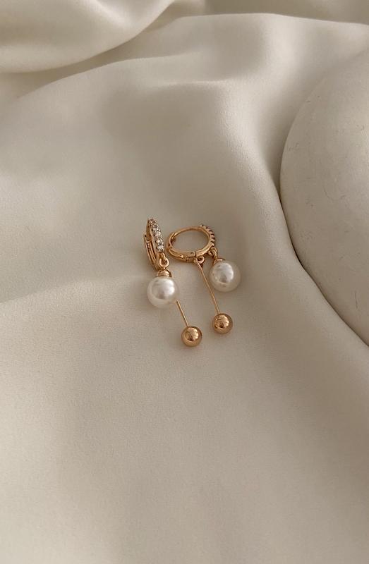 گوشواره گوی و مروارید