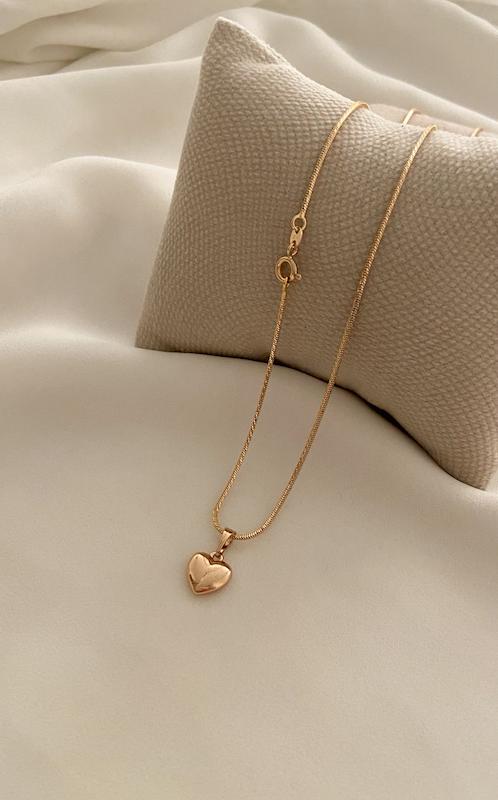 گردنبند قلب زنجیر شاینی