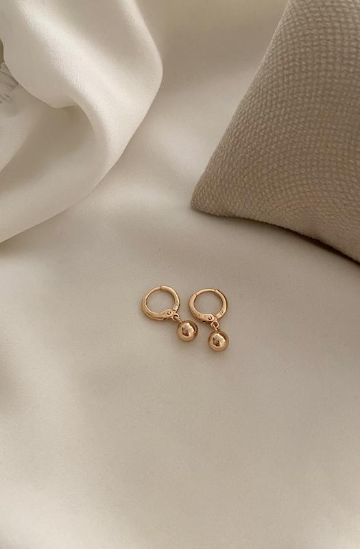 گوشواره تک گوی متوسط