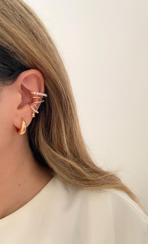 گوشواره حلقه ای تابی
