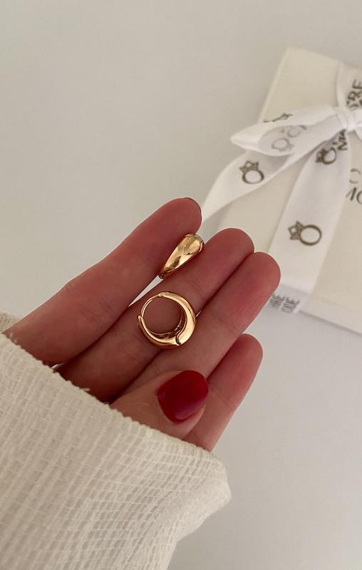 گوشواره حلقه ای فلو