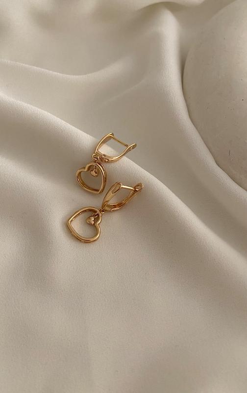 گوشواره دو قلب