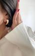 گوشواره حلقه‌ای مینیمال