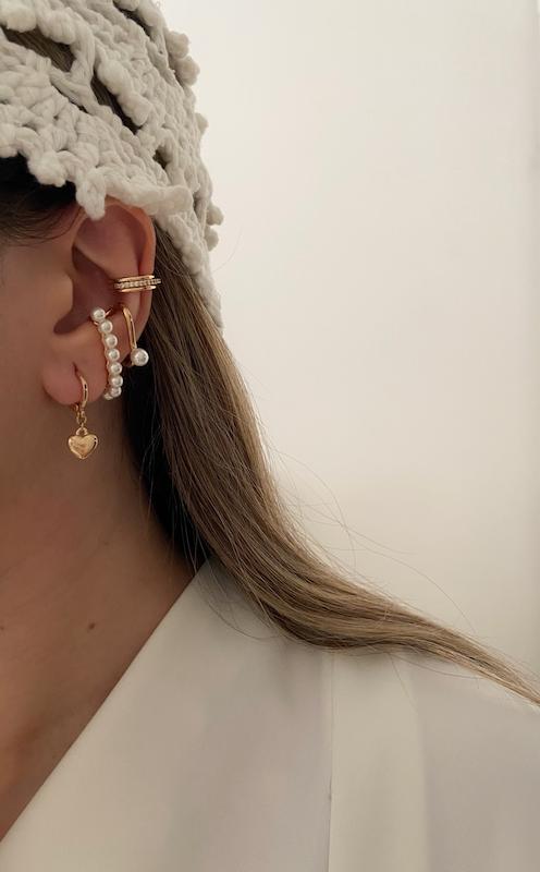 گوشواره قلب ساده /Small