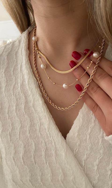 گردنبند طنابی 4ml