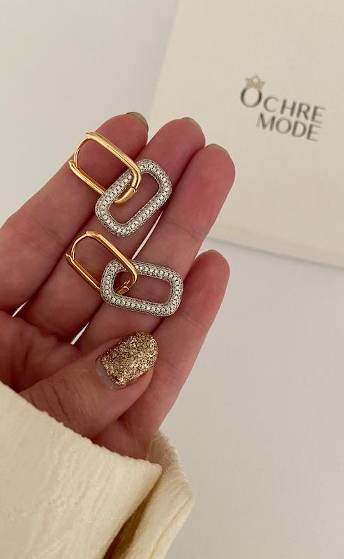 گوشواره سیلور گلدن