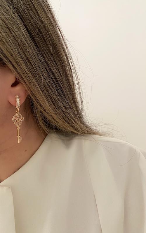 گوشواره کلید جواهری