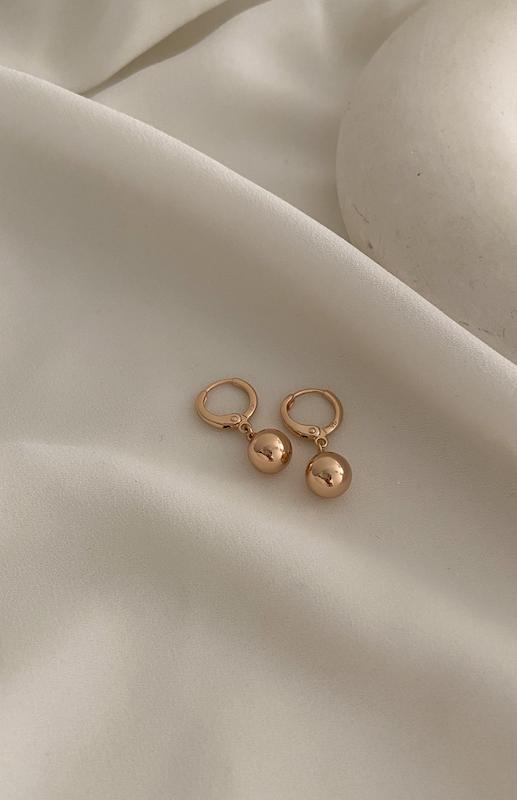 گوشواره گوی ساده / Medium 