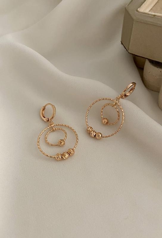گوشواره دو حلقه البرنادو