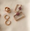 گوشواره حلقه‌ای گوی