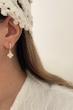 گوشواره سه عددی ونکلیف صورتی