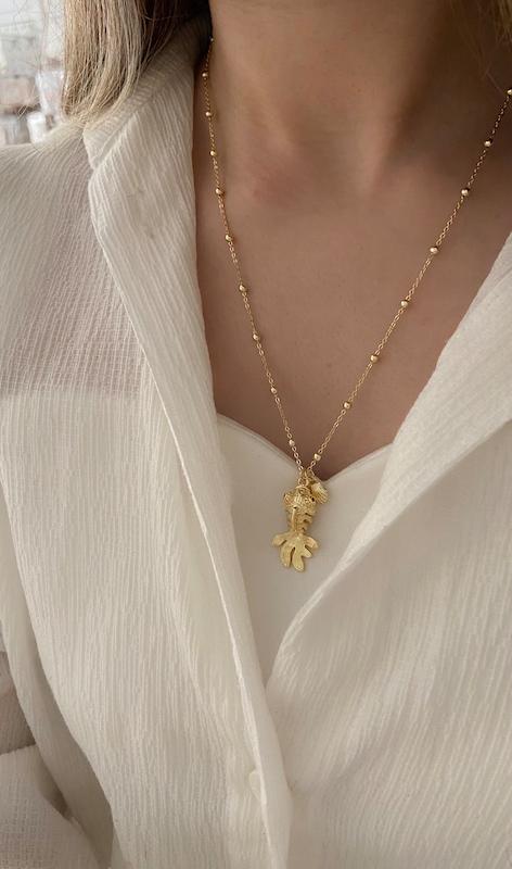 گردنبند ماهی و صدف