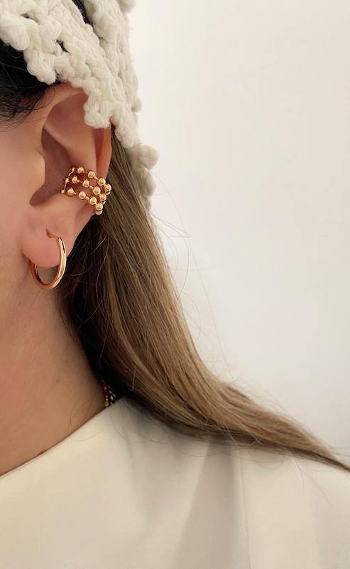 گوشواره حلقه ای قطر 1/5 سانتیمتر