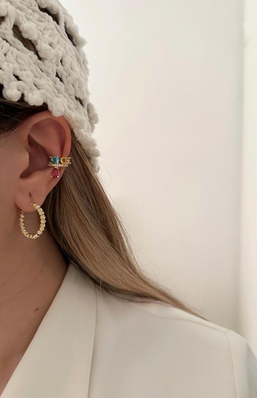 گوشواره دوریکا حلقه ای