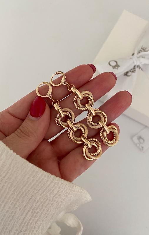 نیم ست ورونا ( گردنبند و گوشواره )