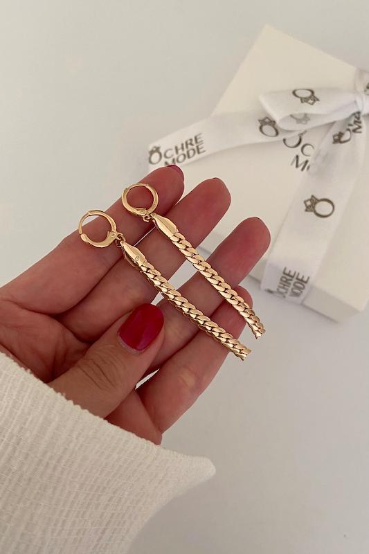گوشواره کارتیه تخت
