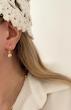 گوشواره گوی حلقه ای / متوسط