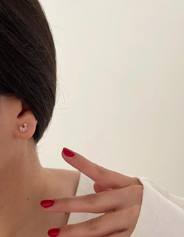 گوشواره ماه و ستاره