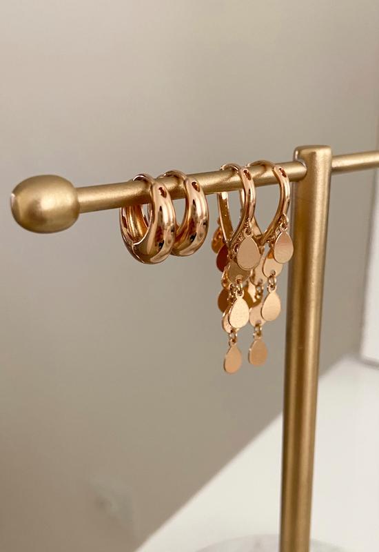 گوشواره حلقه ای ساده