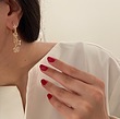 گوشواره شبدر و ستاره