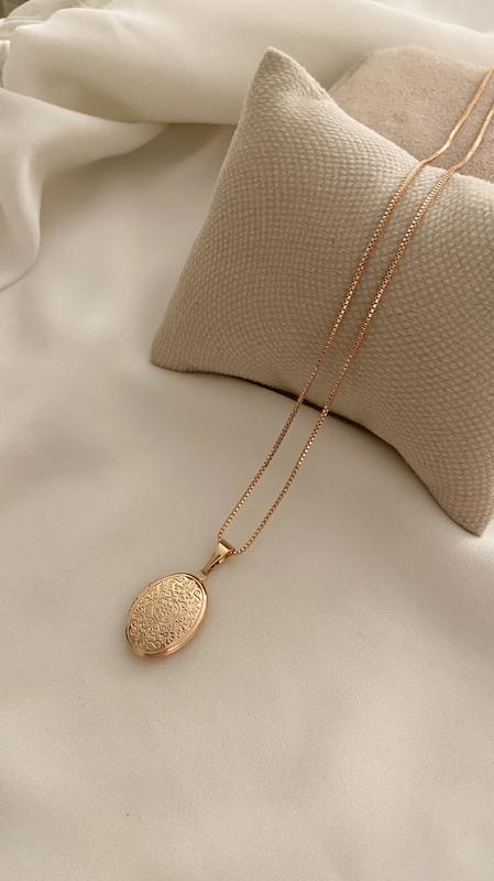 گردنبند لاکت بیضی 