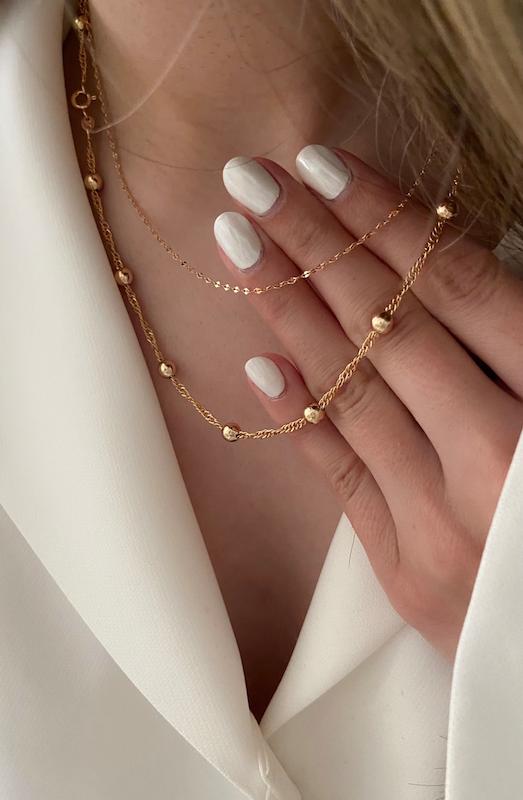 گردنبند کارتیه گوی دار درشت